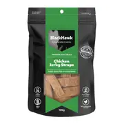 Black Hawk Chicken Jerky Straps Dog Treats - 100g
