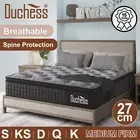 Duchess Mattress Queen Double King Single Pocket Spring Memory Foam Medium Firm