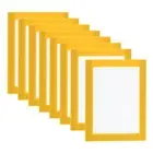 4x6 Magnetic Picture Frame, 8pcs A6 Magnetic Photo Frames, Yellow