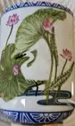 Franklin Porcelain (Mint) White Heron & The Lotus Saki Tea Cup Japan 1985