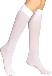 [Generic] Women Sheer Knee High Stockings 20 Denier