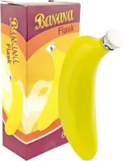 Fairly Odd Novelties THE BANANA FLASK Fairly Odd Novelties-6oz Funny Novelty...