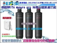 在飛比找Yahoo!奇摩拍賣優惠-德國BRITA mypure pro X6 專用替換濾芯組(