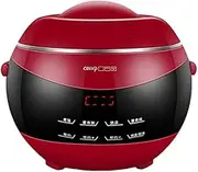 Smart Mini Rice Cooker Porridge Cooking Touchable Screen COLVP GL-168 (Red)
