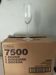 Libbey 7500 Vina 8 oz. Champagne Flutes, 1 dozen 12/case NEW