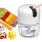 250ML Mini Electric Garlic Chopper Vegetable Food Slicer Grinder Blender Crusher