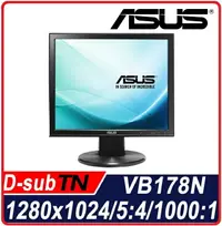 在飛比找樂天市場購物網優惠-ASUS 華碩 VB178N 17吋 5:4 LED黑色電腦