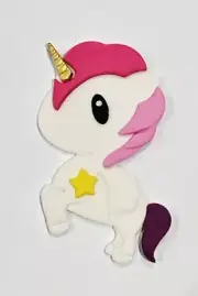 UNICORN "BABY" EDIBLE CAKE TOPPERS X 1 - CHOOSE YOUR SIZE!! **STUNNING**