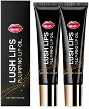 Plumpify Plumping Serum Oil, Plumpify Lip Booster Plumping Serum, Hydrating Moisturizing Lip Oil,Increase Lips Elasticity, Reduce Fine Moisturizing Non-Sticky (2pcs)