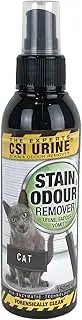 CSI Urine Cat Kitten Stain & Odour Remover, 150ml, Bio-Active Enzyme Formula, Urine, Faeces & Vomit Cleaner, Eliminates Urea & Uric Acid Crystals, Prevents Remarking