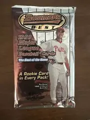 1999 Bowman's Best MLB Major League Baseball Cards Unopened Hobby Pack