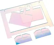 Nail Tip Sample Stand | Acrylic Fingernail Display Polish Board - Professional Fingernail Tips Card Stand Salon Showing Shelf