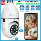 HD 1080P Wireless Wifi Camera IP E27 Light Bulb Home Security Remote Camera AU