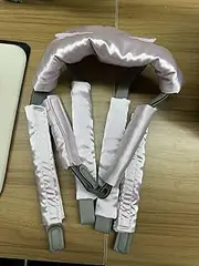 7 PCS Satin CPAP Mask Strap Covers, Comfortable CPAP Strap Covers, Silky CPAP Mask Cushions to Fit F&P Simplus Full Face Mask, Anti Wrinkle CPAP Hair Protector for Reducing Red Marks (Pink)