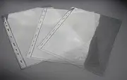 A4 10 x Pages for Banknote Album - Type 1 - for Four Banknotes, Folder Extra Refill Sheets Inserts