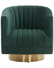 Safavieh Couture Josephine Swivel Barrel Chair