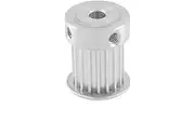 2pcs HTD3M 20T Transmission Pulley 4/5/6/6.35/8/10/12mm Inner Bore 11/16mm Width Toothed Pulley Wheel for CNC Machine(12mm K Type,11mm)