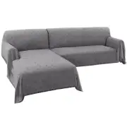 Sectional Couch Covers L Shape Couch Cover Sectional Sofa Cover Washable 2 Pi...