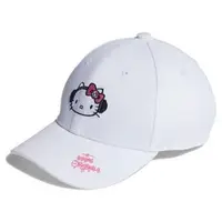 在飛比找森森購物網優惠-Adidas 帽子 棒球帽 HELLO KITTY 白【運動