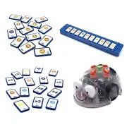 Blue-Bot Robot with Tactile Reader and Standard Tile Extension Pack Coding Toys