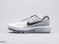 在飛比找Yahoo奇摩拍賣-7-11運費0元優惠優惠-NIKE AIR MAX 2017 氣墊 黑灰白 運動慢跑鞋