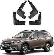 Car Mudguard Mud Flaps for Subaru Outback 2021-2025 Molded Custom Front and Rear Mudflaps Splash Guards Flares Kit 4-PC Auto Accessories,Send 1 Car Wash Towel