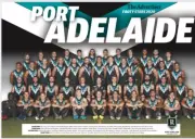 Port Adelaide power team Photo,AFL football,swans, ,blues books,Sydney swans 1