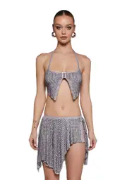 [Current Mood] Fame Dynasty Rhinestone Top