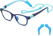 JM Kids Blue Light Glasses, Computer Gaming Grasses for Girls Boys Age 3-10, Anti Blue Ray TR90 Eyeglasses