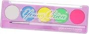 Easy Wash-off Liquid Face Paint Palette Neon Makeup for Boys and Girls Adults Halloween Cosplay