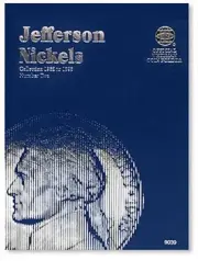 WHITMAN Jefferson Nickel Number 2 Two 1962-1995 Folder Album #9039