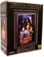 Star Wars 3-D Movie Poster Sculptures 3-D Movie Poster Sculpture