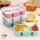 with Lids Kids Bento Box Reusable Meal Prep Containers Stackable Snack Boxes