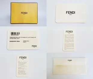 FENDI   經典  LOGO  皮夾  原廠盒裝，保證真品  超級特價便宜賣