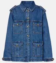 [Blaze Milano] Blazé Milano Sahariana denim jacket AU 14 blue