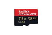 SanDisk Extreme Pro SQXCD 512GB V30 U3 MicroSDXC Memory Card [SDSQXCD-512G-GN6MA]