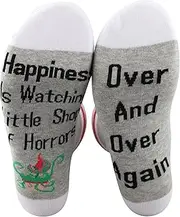 [PXTIDY] Shop of Horrors Musical Socks Broadway Musical Gifts Watching Shop of Horrors Theatre Novelty Socks Theater Gifts