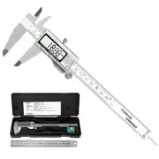 Electronic Digital Vernier Caliper, Multi Measuring Tool Stainless Steel Shel...