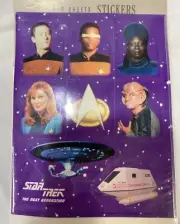 1992 Hallmark Paramount Pictures Star Trek Next Generation Stickers TNG