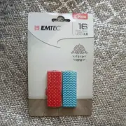 2-Pack Emtec Wallpaper 16GB Flash Drive USB 2.0, Brand New in Package