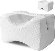 Knee Pillow for Side Sleepers with Washable Cover Global Memory Foam Hip Leg Pillows for Sleeping, Spacer Cushion for Sciatica Relief, Back Pain, Leg Pain, Pregnancy, Hip and Joint Pain