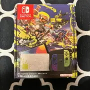 Nintendo Switch OLED SPLATOON 3 64GB SPECIAL Edition Console used