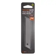 Fiskars 18mm Pro CarbonMax Snap Off Blade - 5 Pack