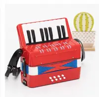 在飛比找樂天市場購物網優惠-迷你儿童手风琴益智乐器玩具音乐早教节日礼物7键贝司17键乐器