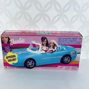 2002 Barbie Baby Blue Fab 4 Convertible Car Mattel Special Value Variant