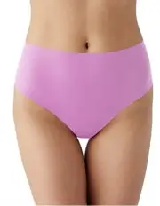 NWT b.tempt'd by Wacoal b.bare Hi-Waist Thong Underwear S smoky grape 979267