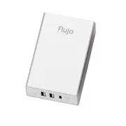 Flujo PW1C-SILVER Multi-Function USB-C Smart USB Port*2,Type-C Port*1 Silver