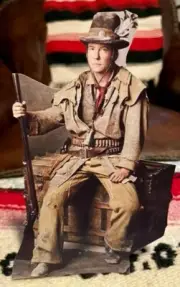 Calamity Jane - Real Western Personality Tabletop Display Standee 9" Tall