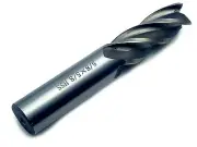 US Stock 5/8 inch Four 4 Flute HSS & Aluminium End Mill Cutter CNC Bit