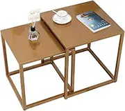 Modern Metal Nesting Tables for Living Room, Tea Table/Sofa Tables/Coffee Tables/Pedestal Tables/C Feito na China Comfortable Anniversary